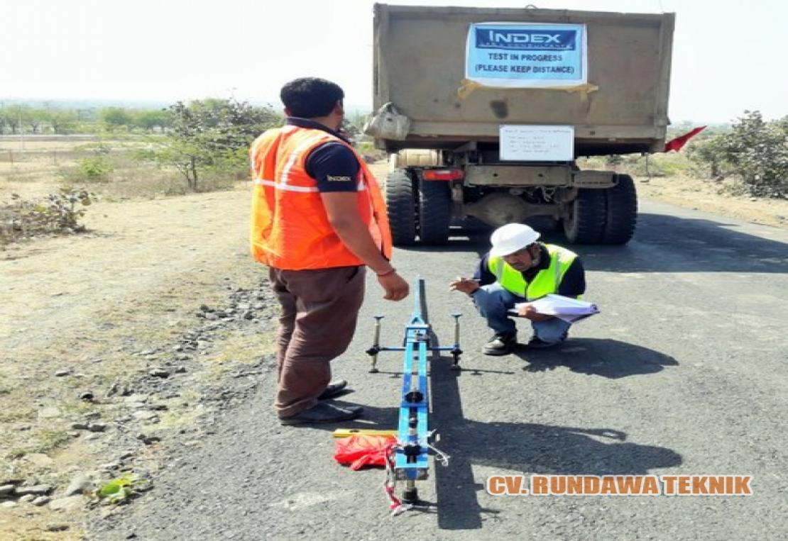 Pengujian Kekuatan Struktur Perkerasan Permukaan Jalan Berdasarkan Lendutan